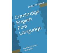 Cambridge English First Language: classified primary checkpoint