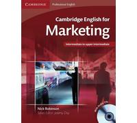 Cambridge English for Marketing: Student's Book + Audio-CD