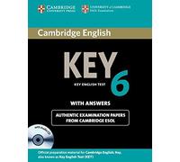 Cambridge English Key 6 Self-study Pack (Student's Book with Answers and Audio CD)