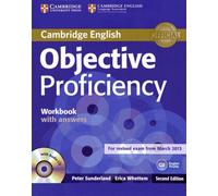 Cambridge English Objective Proficiency Workbook With Answers (1 Cd Audio)