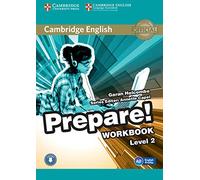 Cambridge English Prepare! Level 2 Workbook with Audio