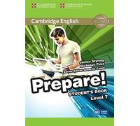 Cambridge English Prepare Niveau 7 Livre de l'élève