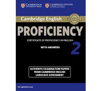 Cambridge English Proficiency 2 Student's Book with Answers: Authentic Examination Papers from Cambridge English Language Assessment
