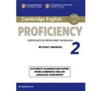 Cambridge English Proficiency 2 Students Book without Answers Collectif (Auteur)