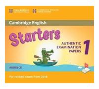 Cambridge English Starters 1 For Revised Exam From 2018 Audio Cd