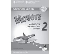 Cambridge English Young Learners 2 for Revised Exam from 2018 Movers Answer Booklet: Authentic Examination Papers