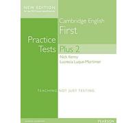 Cambridge First Practice Tests Plus New Edition Students' Book with Key