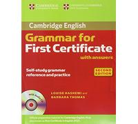 Cambridge Grammar for First Certificate with Answers and Audio CD