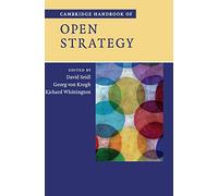 David Seidl – Cambridge Handbook of Open Strategy – Relié