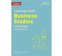 Cambridge IGCSE Business Studies Students Book by Mark Gardiner Paperback Book Inconnu (Auteur)