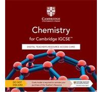 Cambridge IGCSE Chemistry Digital Teachers Resource Access Card by Richard Harwood Richard Harwood (Auteur)