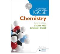 Cambridge IGCSE Chemistry Study and Revision Guide