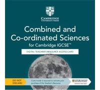 Cambridge IGCSE Combined and Coordinated Sciences Digital Teachers Resource Access Card by Michael Smyth Michael Smyth (Auteur)