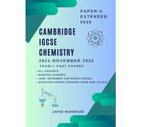 Cambridge IGCSE Extended Chemistry (0620): Paper 4 Theory Past Papers