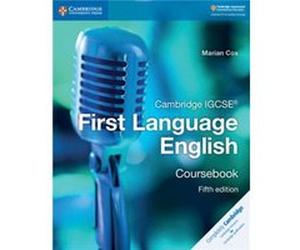 Cambridge IGCSE First Language English Coursebook by Marian Cox Inconnu (Auteur)