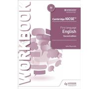 Cambridge IGCSE First Language English Workbook 2nd edition (Cambridge Igcse & O Level) - [Version Originale] Inconnu (Auteur)