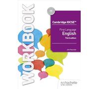 Cambridge IGCSE First Language English Workbook Third Edition
