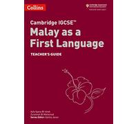 Cambridge Igcse(tm) Malay as a First Language Teacher's Guide