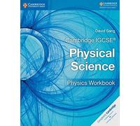 Cambridge IGCSE® Physical Science Physics Workbook