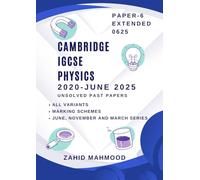 Cambridge IGCSE Physics Extended 0625 Paper 6: Past Papers 2020 - June 2025