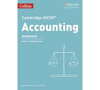 Cambridge Igcse(tm) Accounting Workbook
