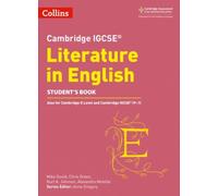 Cambridge Igcse(R) Literature In English Student Book
