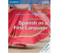 Cambridge IGCSE Spanish as a First Language Coursebook by Laura Puente Martin Priegue Patiño, Jacobo (Auteur)