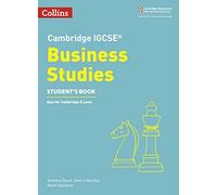 Cambridge Igcse(tm) Business Studies Student's Book