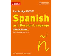 Cambridge Igcse(tm) Spanish Student's Book