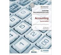 Cambridge International As And A Level Accounting
