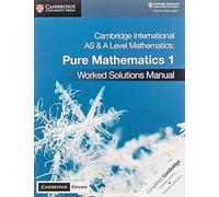 Cambridge University Press – Pure Mathematics 1 – Manuel de solutions – Cambridge Elevate