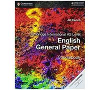 Cambridge International AS Level English General Paper Coursebook by Jill Pavich Jill Pavich (Auteur)