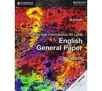Cambridge International As Level English General Paper Coursebook