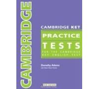 Cambridge Ket Practice Tests: Student's Book