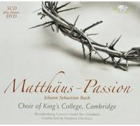 CAMBRIDGE KING'S COLLEGE CHOIR - MATTHÄUS-PASSION (GA) 3 CD + DVD NEUF