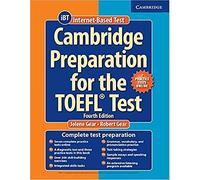 Cambridge Preparation for the TOEFL Test Book with Online Practice Tests.