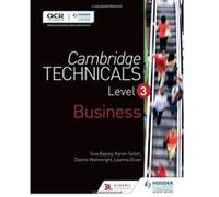 Cambridge Technicals Level 3 Business (Cambridge Technicals 2016) - [Version Originale] Inconnu (Auteur)