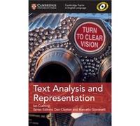 Cambridge Topics in English Language Text Analysis and Representation by Ian Cushing Inconnu (Auteur)