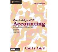 Cambridge Vce Accounting Units 1&2