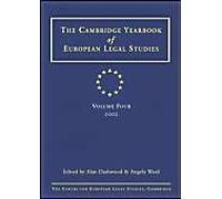 Cambridge Yearbook Of European Legal Studies