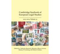 Cambridge Yearbook Of European Legal Studies