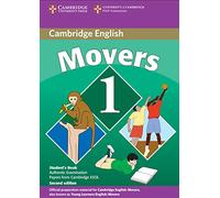 Cambridge Young Learners English Tests Movers 1 Student's Book: Examination Papers from the University of Cambridge ESOL Examinations