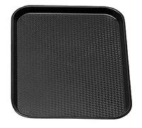 Cambro 1217 Ffh110 Fast Food Plateau avec poignées, rectangulaire, Noir