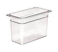 Cambro 38CW135 Camwear Lot de 6 poêles en plastique Transparent 0,6 cm
