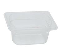 Cambro 94PP190 Lot de 6 poêles en polypropylène Transparent 1/9