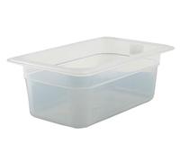 Cambro Cambro 44PP190 Poêleà nourriture transparente 1/4 de 10,2 cm de profondeur