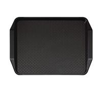Cambro Plateau rectangulaire avec poignées Noir 300 x 410 mm