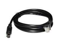 CAMCHJVVM Câble de Communication de programmation RS422, connecteur mâle RJ45 vers Mini Din 8P MD8(1.8m)