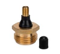 Camco 36153 Bouchon de purge avec valve Schrader (ENG/FR) Laiton vieilli 5,50 x 3,63 x 1,24"