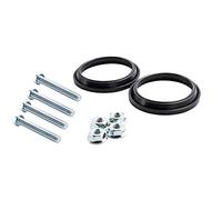 Camco 39500 Kit de joint de valve de vidange d'égout de 3,8 cm pour camping-car - Comprend 2 joints de valve - Fabriqué en caoutchouc flexible pour une étanchéité étanche